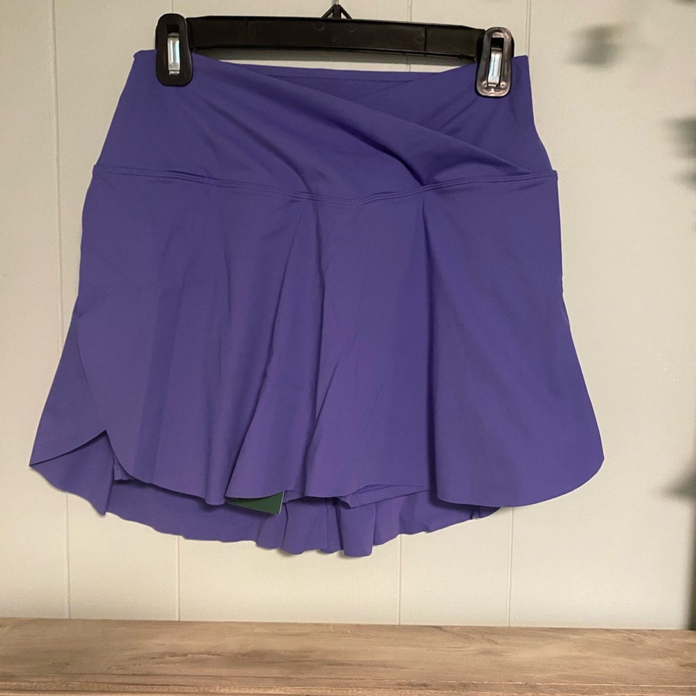 NWT Halara Athletic Purple Periwinkle Women's Skort Medium